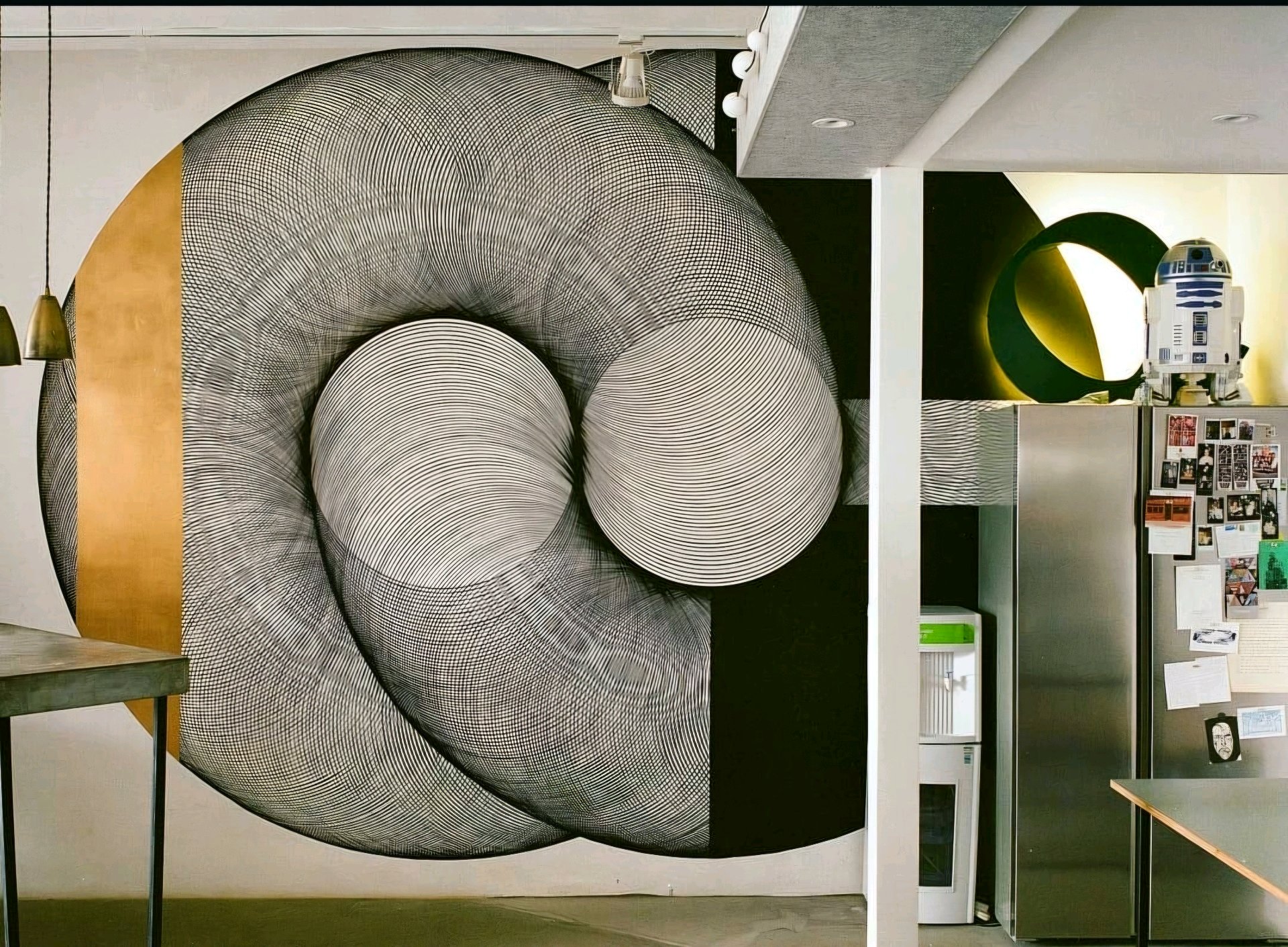 Kith & Kin Mural Installation 1